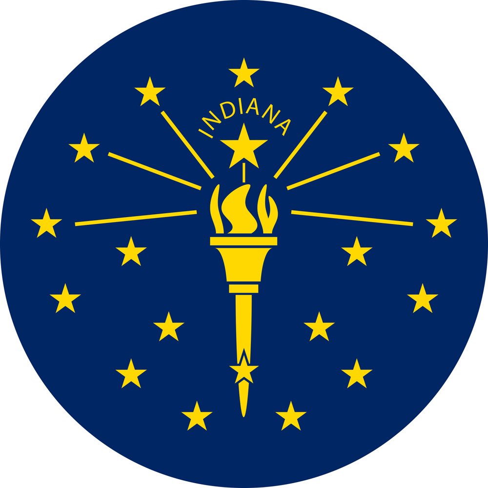 Indiana state flag - MedStats Billing medical billing services in Indiana